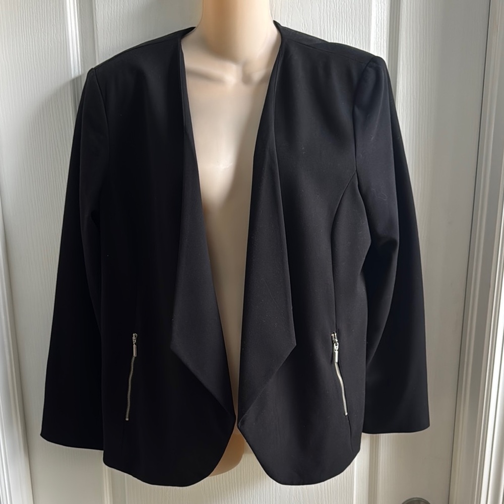 Alfani Black Tailored Blazer-14